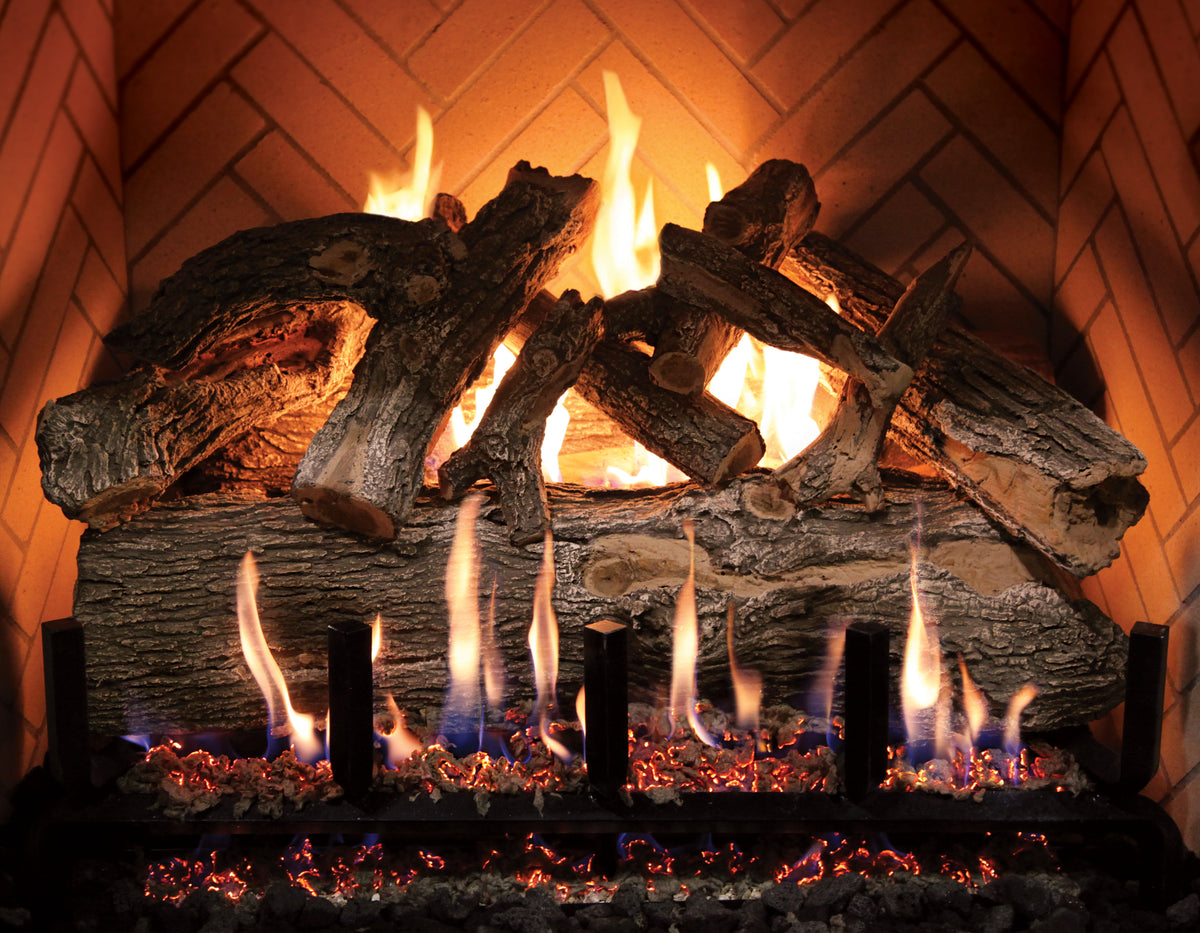 Grand Canyon Arizona Weathered Oak Jumbo 60 Gas Log Set — JUMBOAWO60LOGS