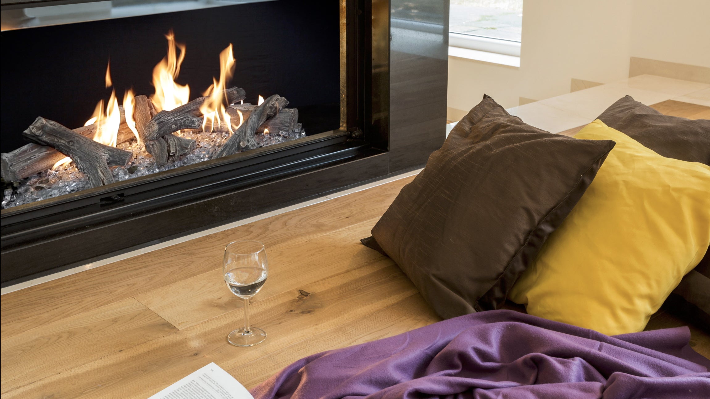 Grand Canyon Western Driftwood 72 Bedrock GlowFire Log Set — LDBT-DW72