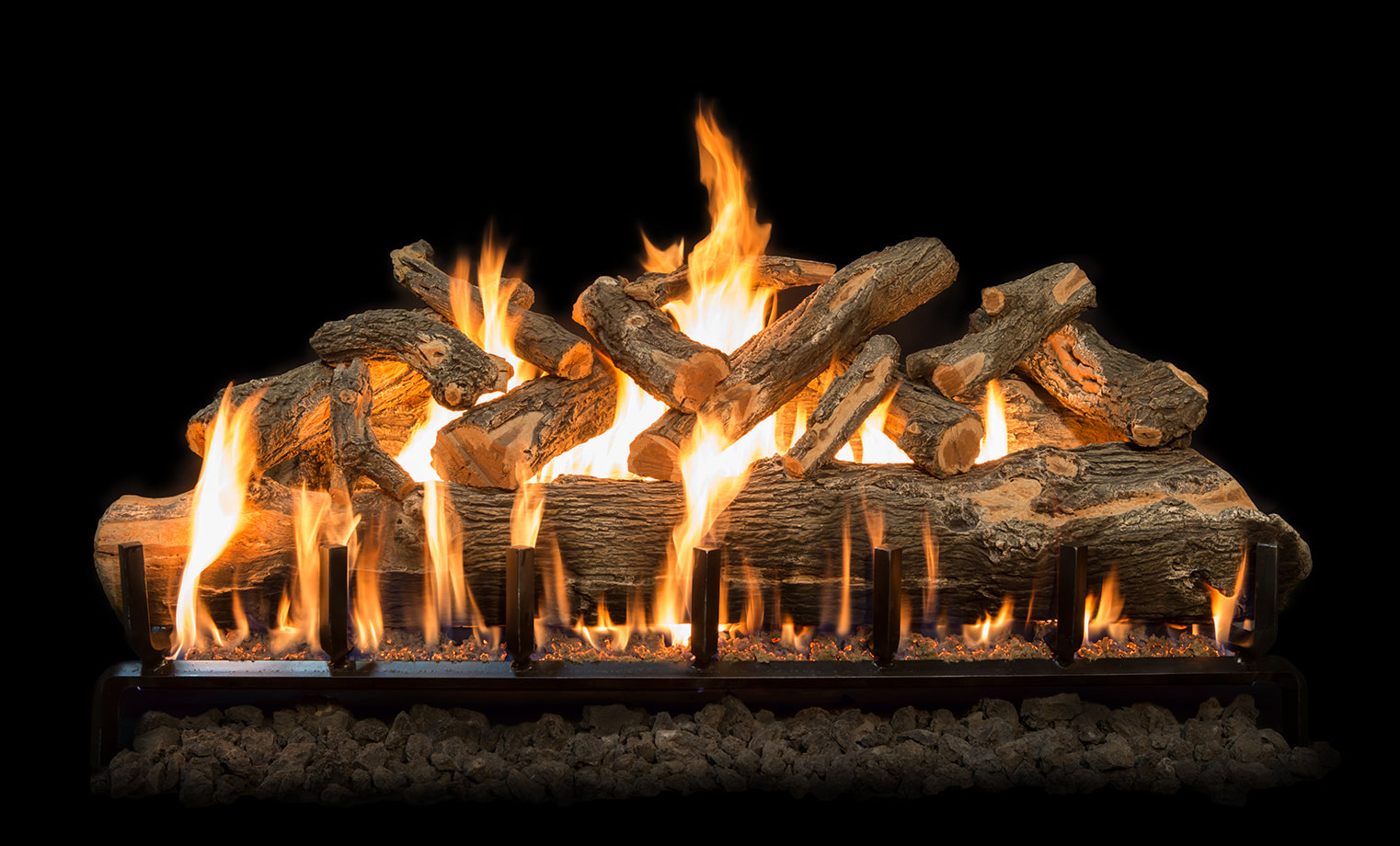 Grand Canyon Arizona Weathered Oak Jumbo 36 Gas Log Set — JUMBOAWO36LOGS