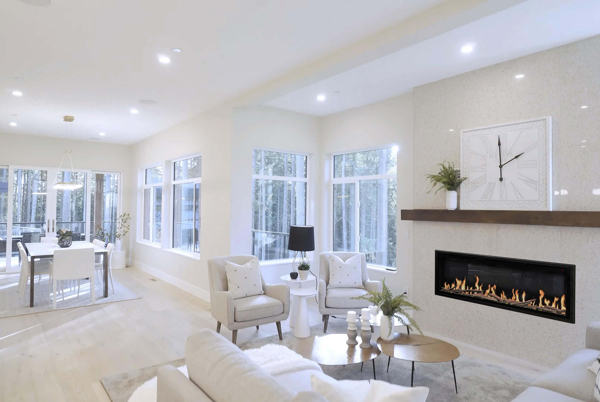 Modern Flames Orion 76 Slim Heliovision Electric Fireplace — OR76-SLIM
