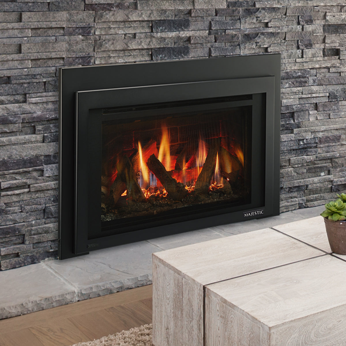 Majestic Ruby 30 Direct Vent Gas Fireplace Insert — RUBY30IN