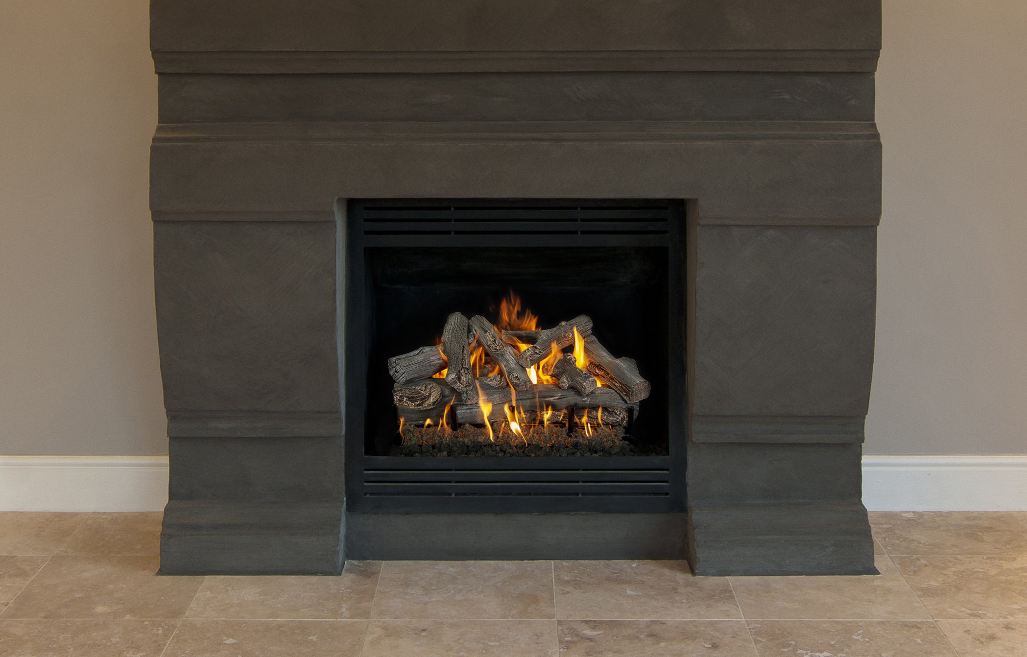 Grand Canyon Western Driftwood 72 Bedrock GlowFire Log Set — LDBT-DW72