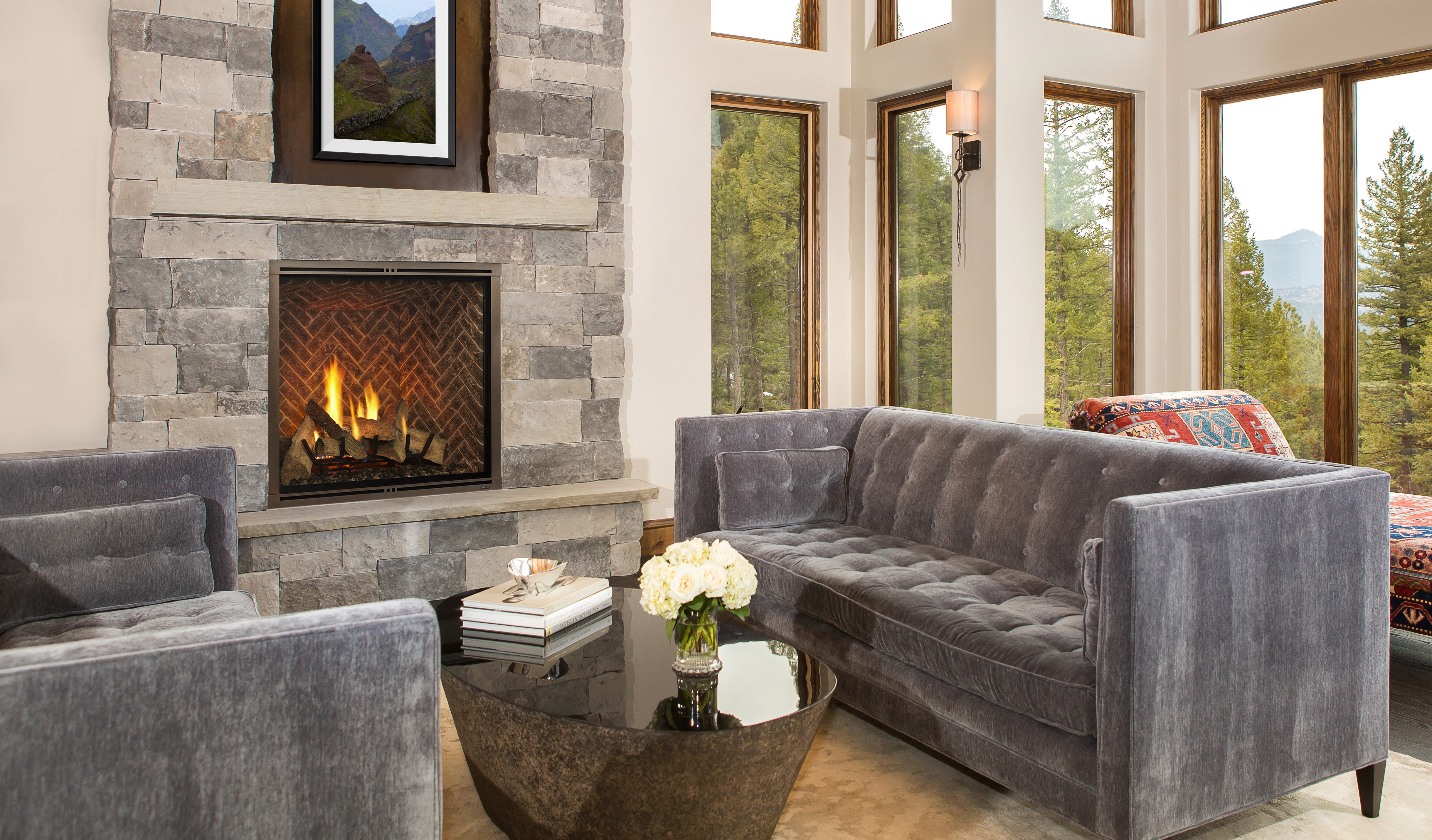 Majestic Marquis II 42 Direct Vent Gas Fireplace — MARQ42IN-B
