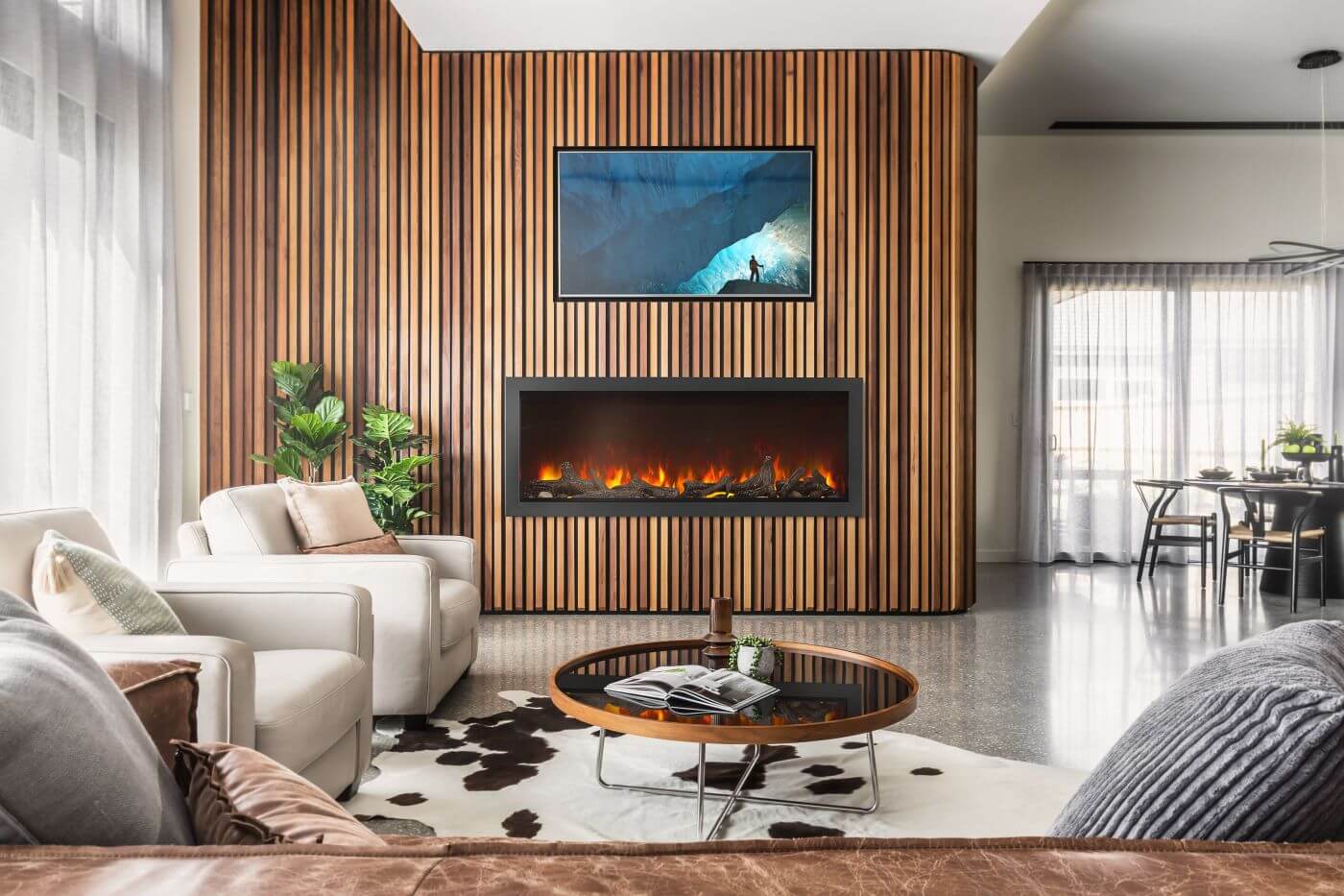 Napoleon Astound 62 Built-In Electric Fireplace — NEFB62AB