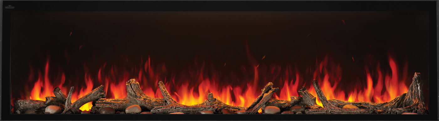 Napoleon Astound 74 Built-In Electric Fireplace — NEFB74AB