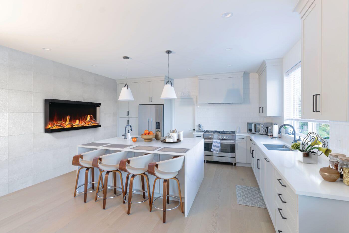 Napoleon Astound 74 FlexMount Electric Fireplace — NEFL74AB