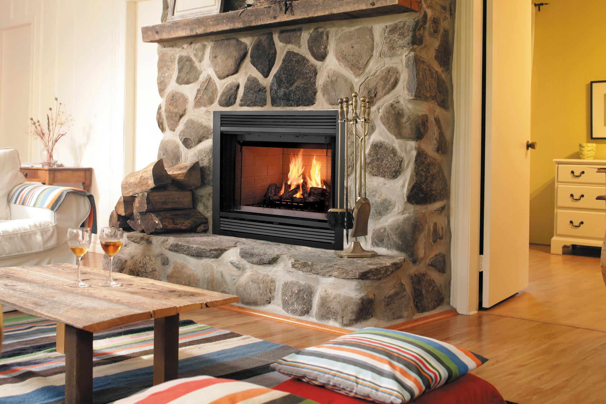 Majestic Sovereign 42 Heat-Circulating Wood-Burning Fireplace — SA42C